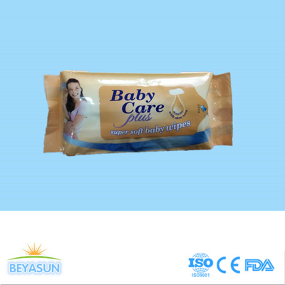 Dimensione bagnata eliminabile delle strofinate 20x15CM dell'ingrediente naturale di 100% per il bambino