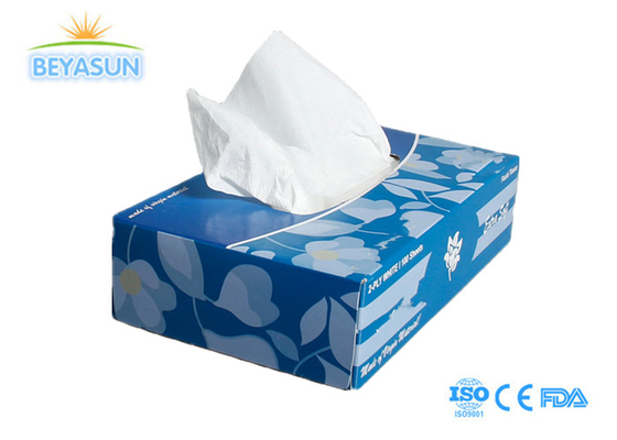 2 strati 3 strati tessuto di carta per il viso morbido promozionale rettangolo cubo scatola tessuto del viso