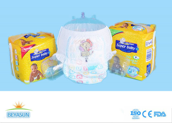 Pannolini Mutandina Non Tessuti Traspiranti per Bambini con Canale Anti-perdita 3D e Polimero Super Assorbente