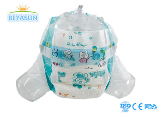 Prevenzione di perdite 3D pannolino usa e getta per bambini da 16 a 18 libbre ad alta assorbente e morbidezza