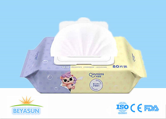 Vitamina E personalizzata Pulizia delle mani della bocca Pulizia dei bambini biodegradabile usa e getta Pulizie morbide per bambini Pulizie bagnate per bambini