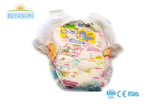 Pannolini Ultra Sottili Personalizzati con Chiusura a Pantaloncino Film Traspirante Pannolino usa e getta Produttore di Pannolini per Bambini