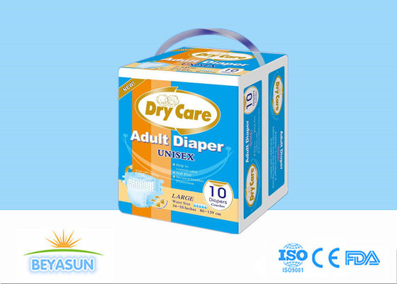 Pannolini eliminabili adulti amichevoli della pelle dello SGS con il bordo a perfetta tenuta 3D