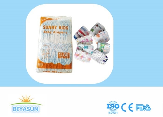 I pannolini infantili del bambino della polpa della lanugine di Sunny Kids U.S.A. in secondo luogo classificano in Stocklots